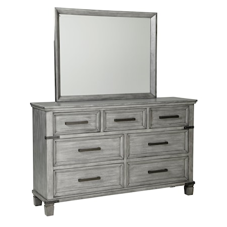 Dresser and Mirror