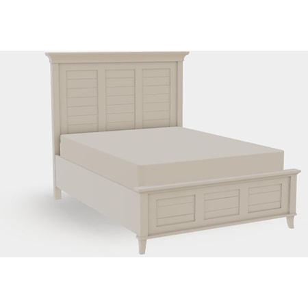 Queen Panel Bed with Rightside Drawer