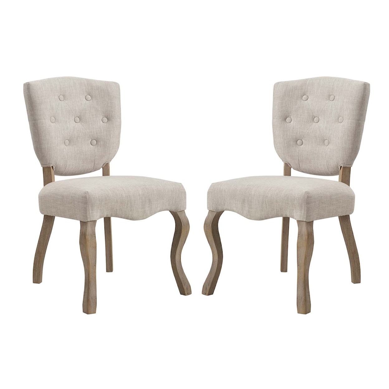 Modway Array Set of 2 Dining Side Chairs