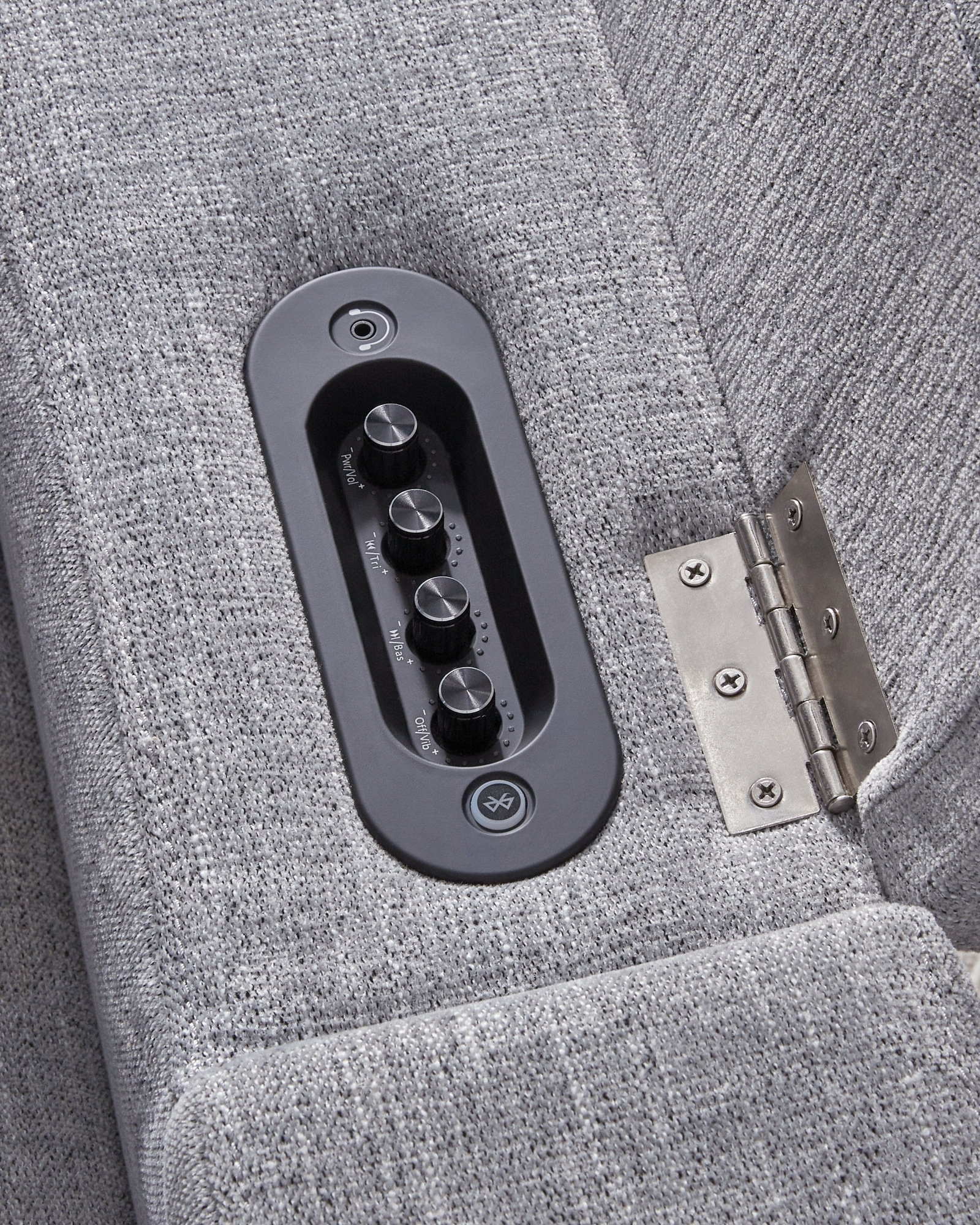 Signature Design by Ashley Pineland Glider Pwr Rec W/Audio System