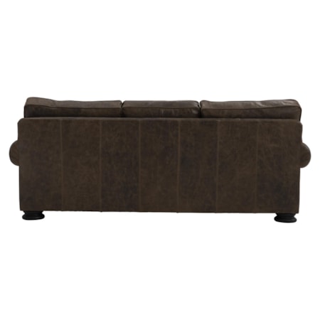 Foster Leather Sofa without Pillows