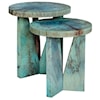 Uttermost Nadette Nadette Blue Nesting Tables S/2