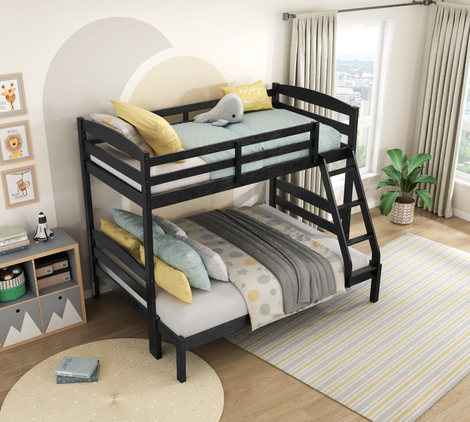 Homelegance Lani Twin over Full Bunk Bed
