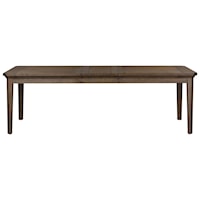 Transitional Rectangular Leg Table