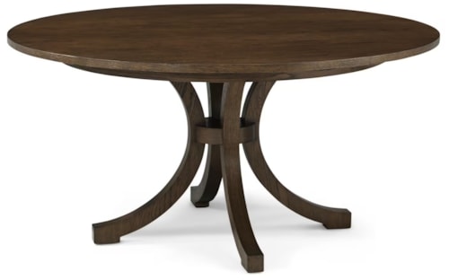 Surrey Transitional Round Dining Table