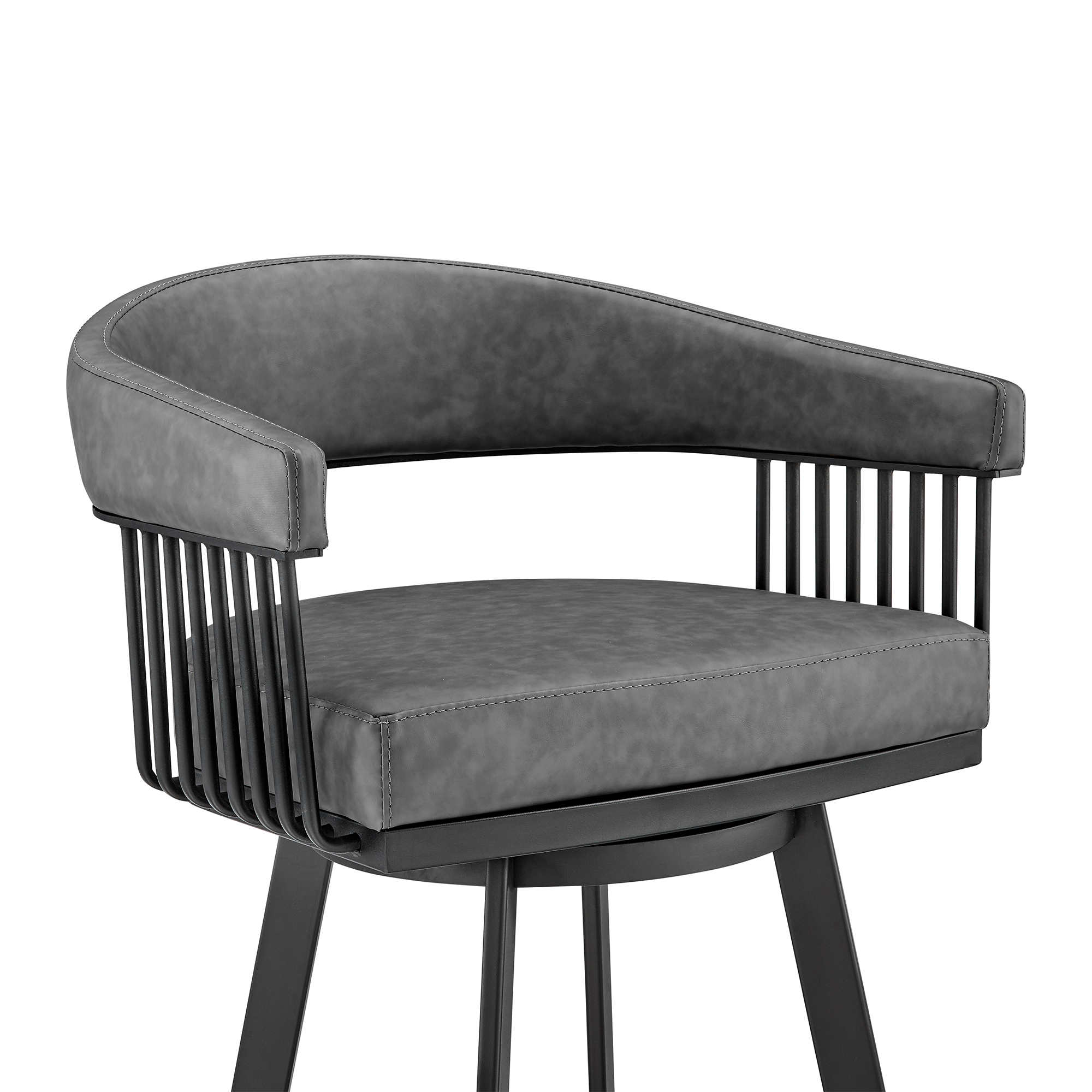 Armen Living Chelsea Swivel Bar Stool