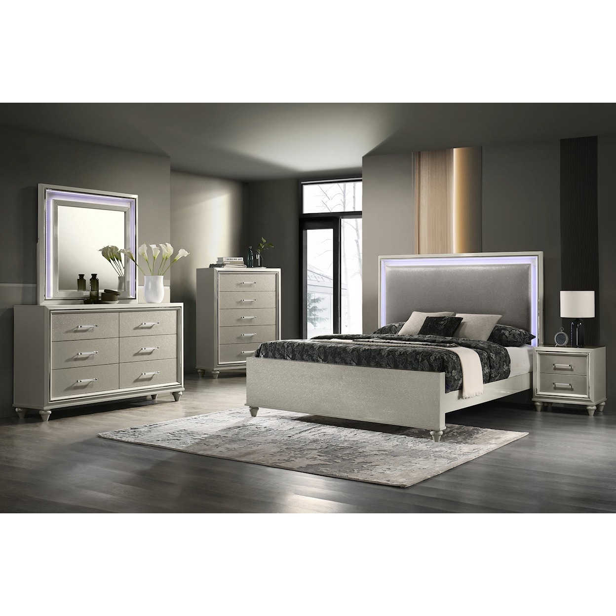 New Classic Furniture Lumina King Bed