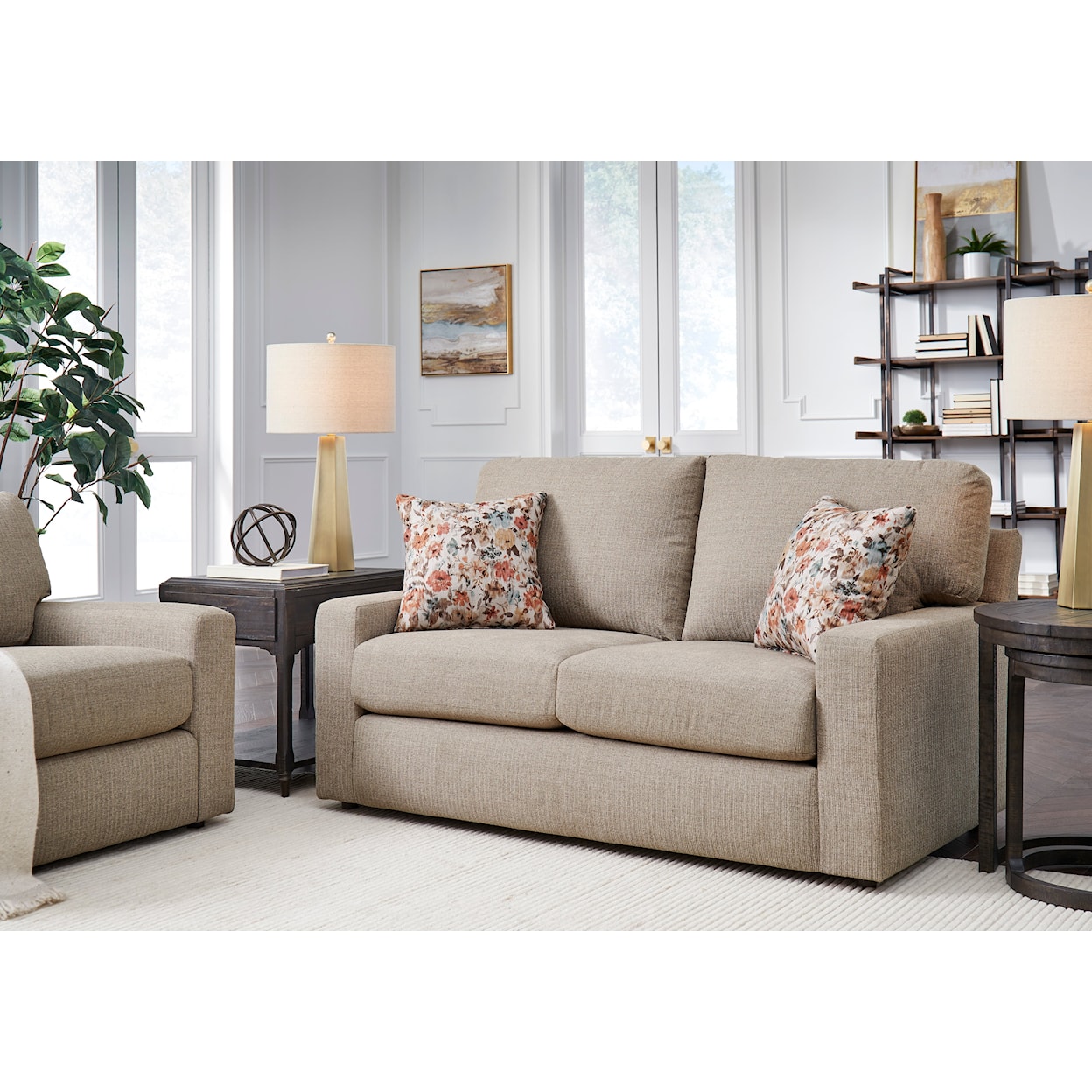 Best Home Furnishings Dovely Stationary Loveseat