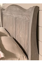 Detailed Wood Headboard 