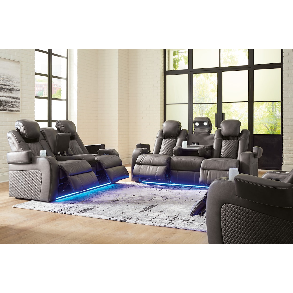 Signature Design by Ashley Fyne-Dyme Living Room Set