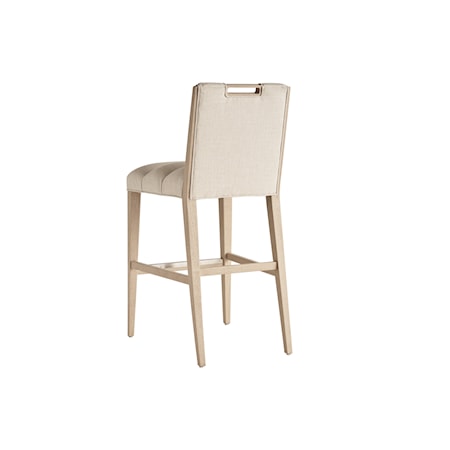 Greer Channeled Upholstered Bar Stool