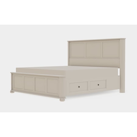 King Panel Bed Both Drawerside