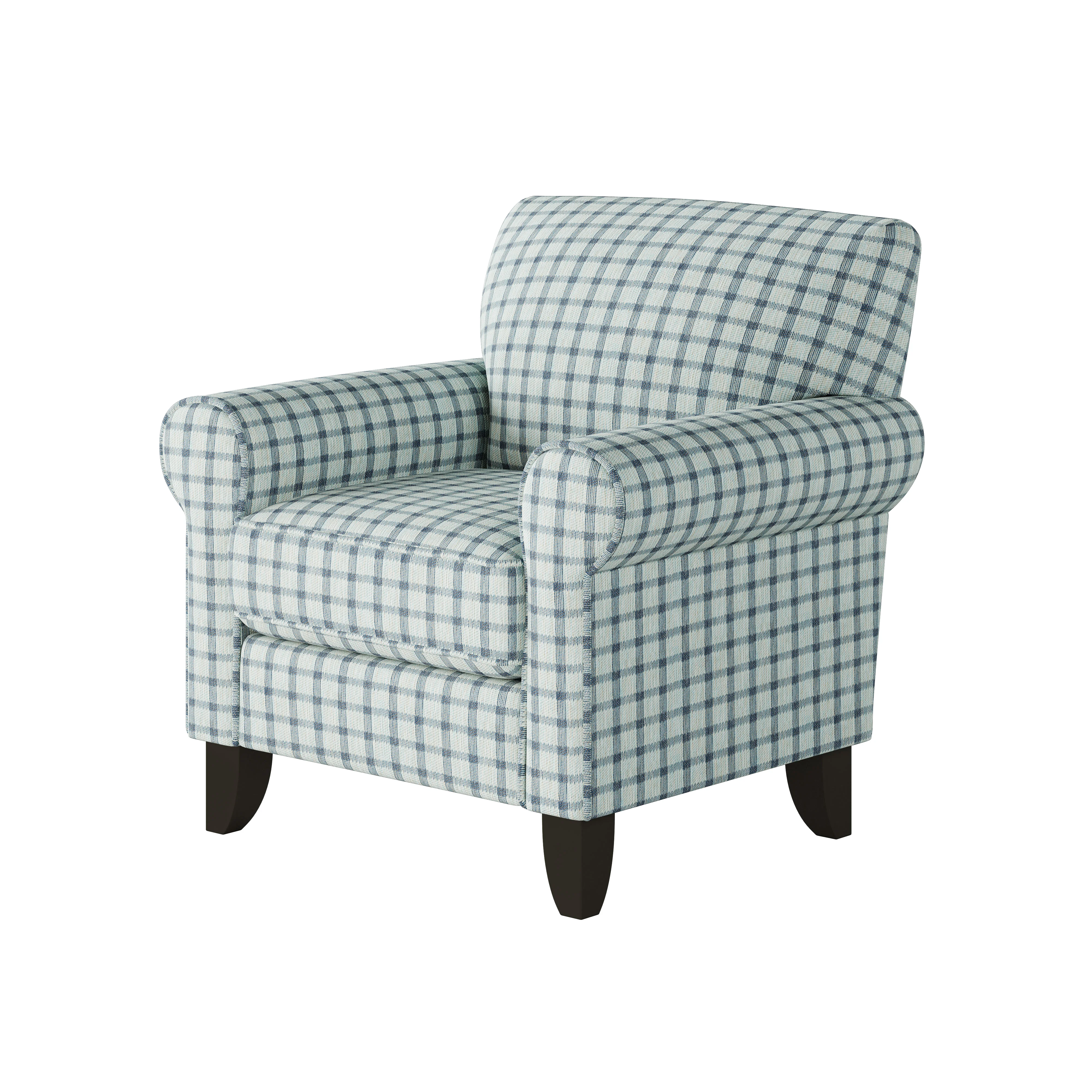 VFM Signature Grab A Seat 512C Accent Chair with Rolled Arms