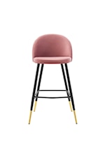 Modway Cordial Performance Velvet Counter Stools - Set of 2