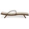 Ashley Furniture Signature Design Beachcroft Chaise Lounge with Cushion