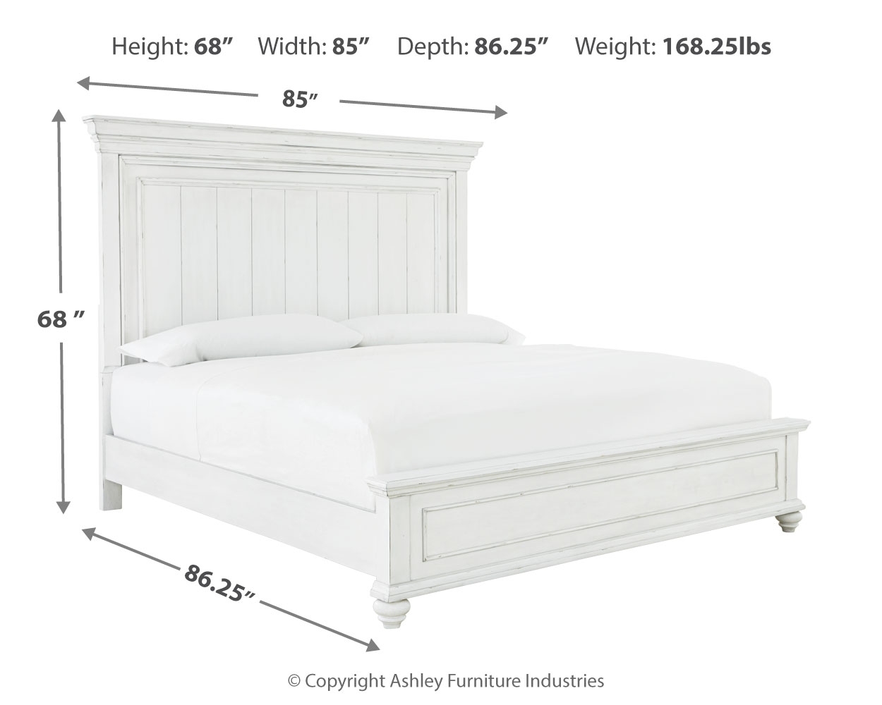 Benchcraft Kanwyn California King Panel Bed