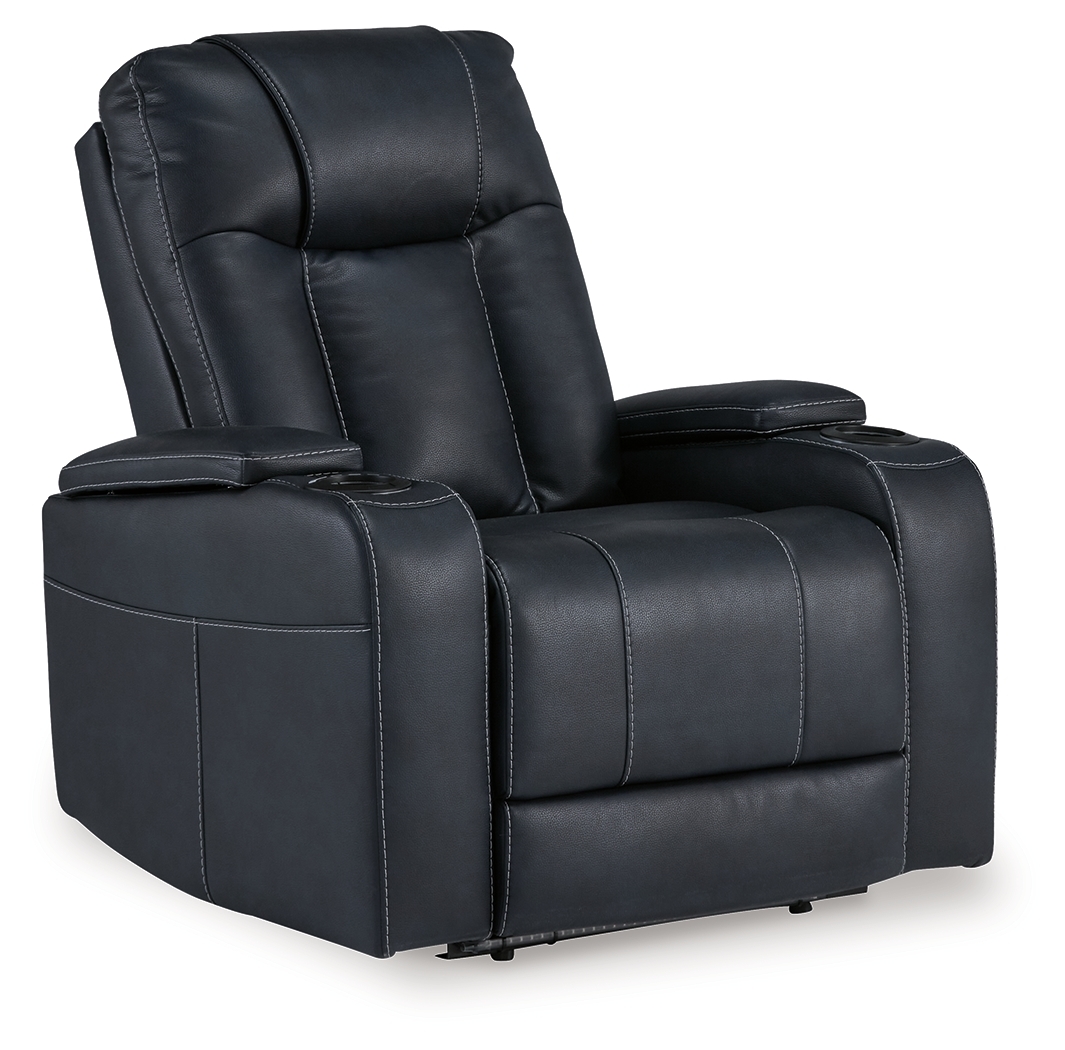 Faux Leather Power Recliner