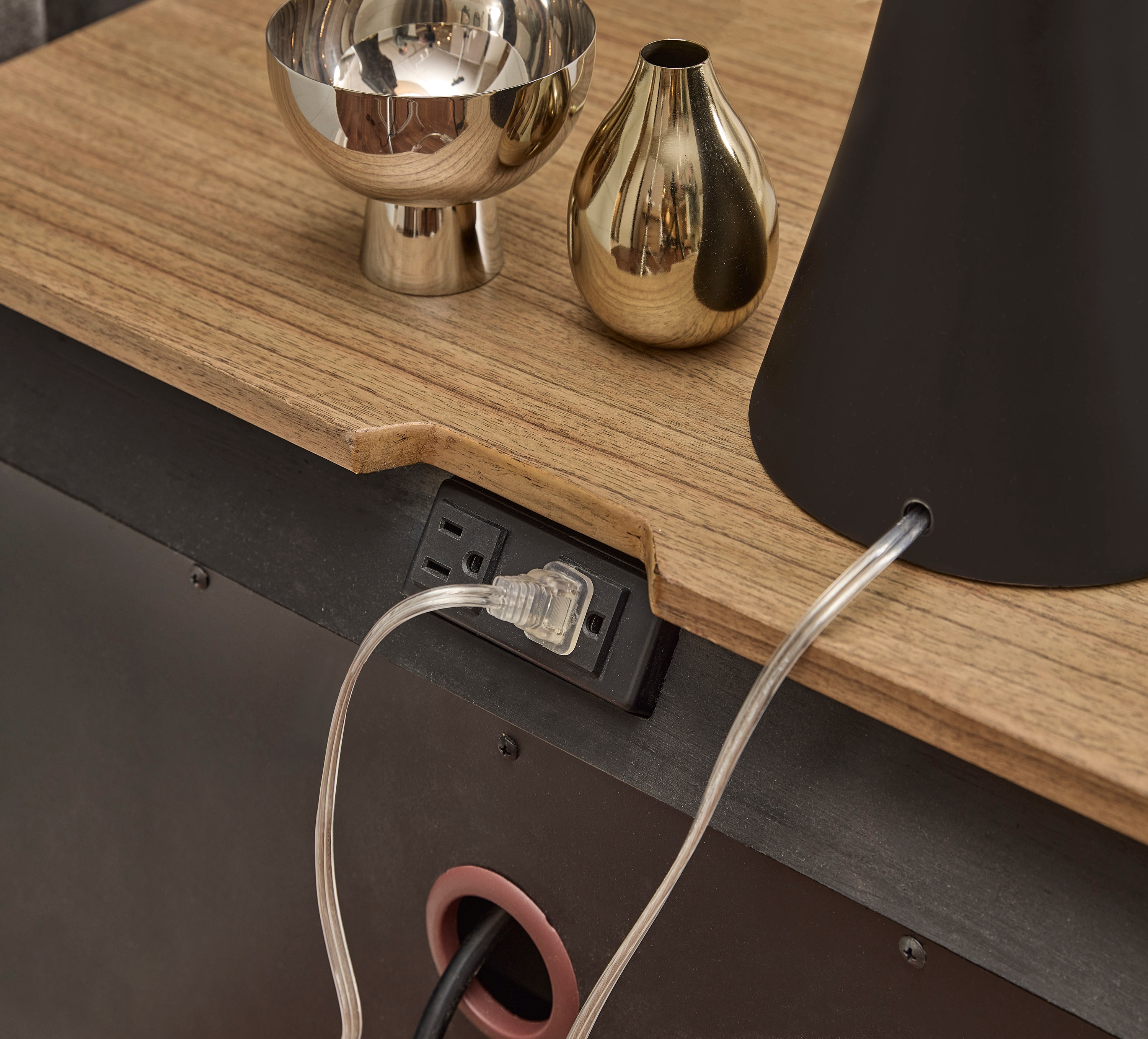 Aspenhome Cyrus 2-Drawer Nightstand