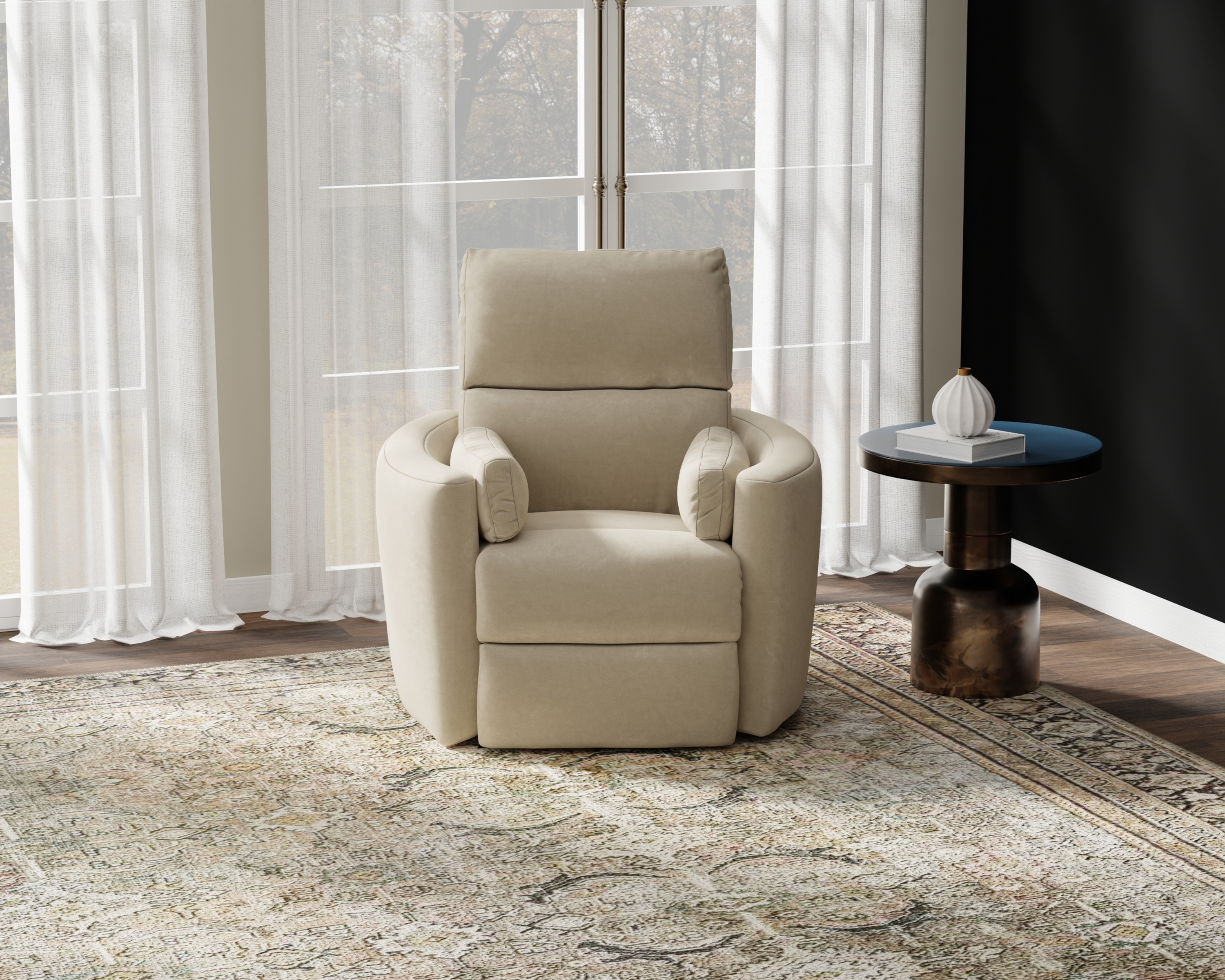 Catnapper Crescent Power Rocker Recliner