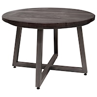 Transitional Cocktail Table with Casters