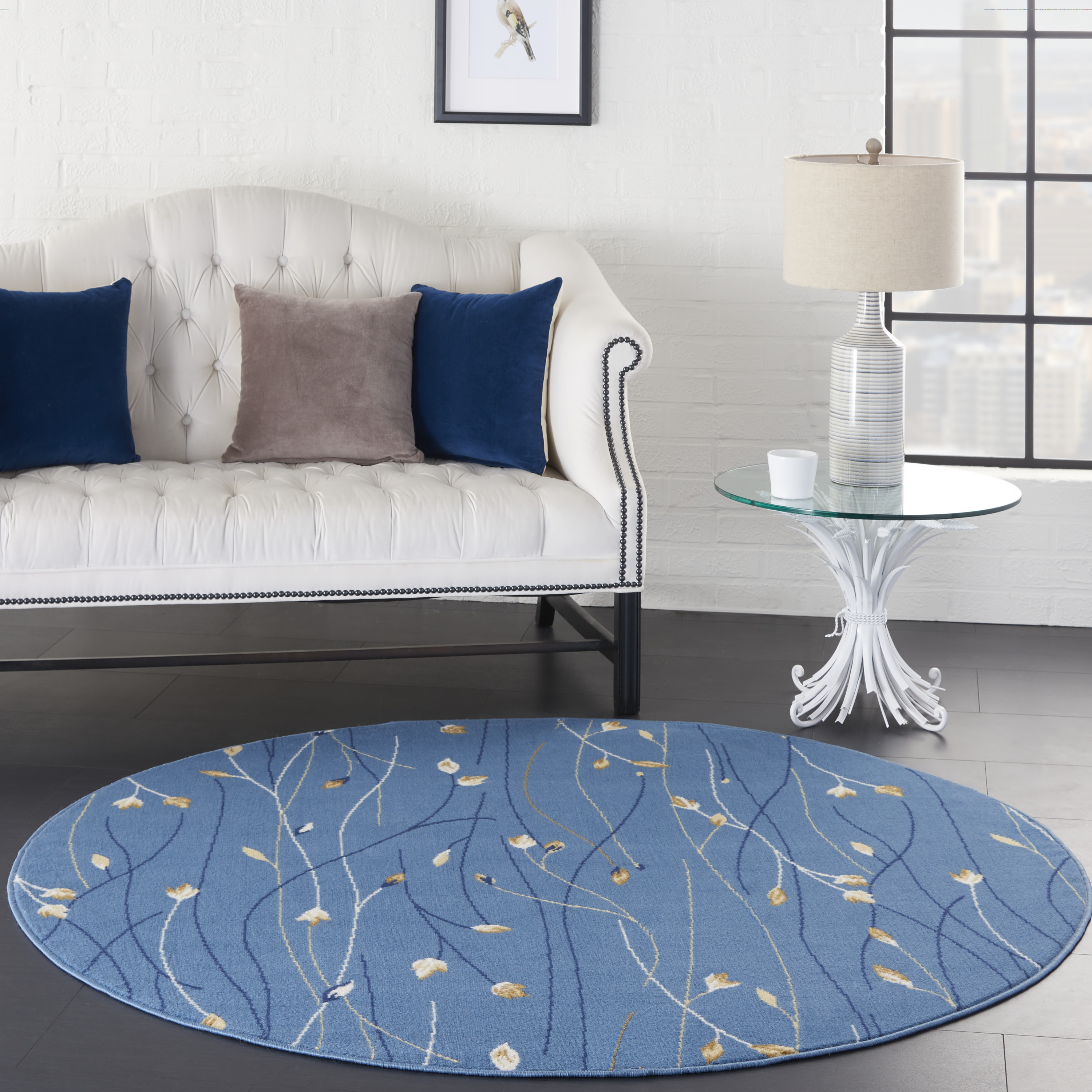 Nourison Grafix 4' Round  Rug