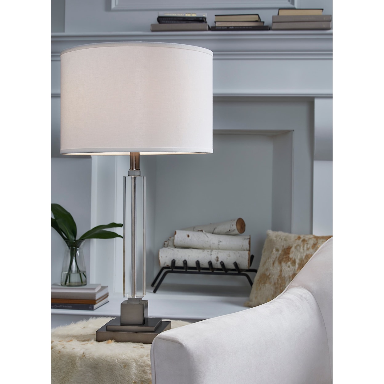 Signature Design by Ashley Lamps - Contemporary Deccalen Table Lamp