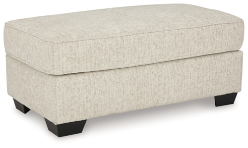 Contemporary Rectangular Chair Ottoman