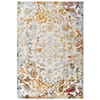 Primrose Ornate Floral Lattice 5x8 Indoor/Outdoor Area Rug