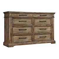 Dresser with Dentil Molding