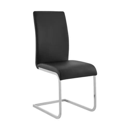 Contemporary Vinyl Dining Chair