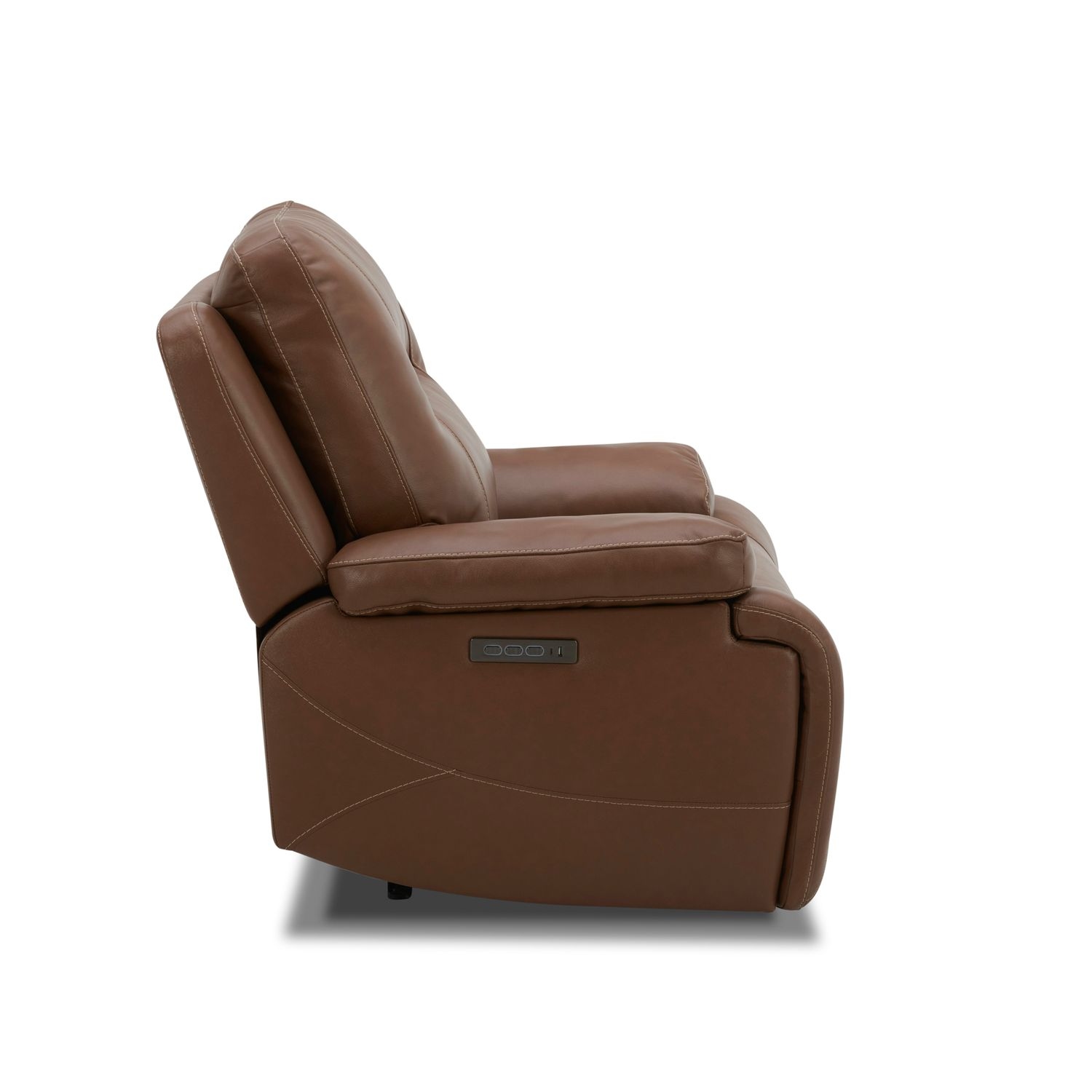 Leather Swivel Glider Power Recliner
