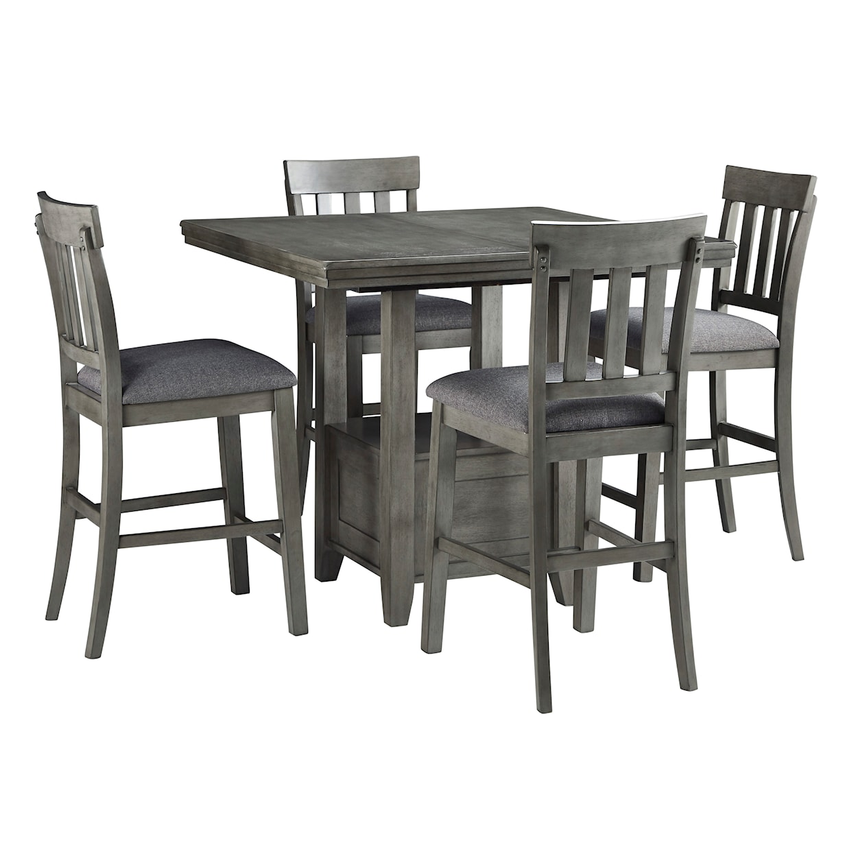 Signature Design by Ashley Furniture Hallanden 5-Piece Counter Table Set