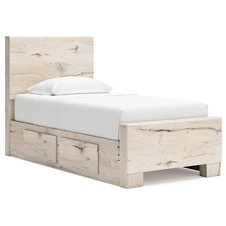 Twin Panel Bed With Storage