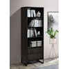 Milton Greens Stars Bookshelves 69" H DARK ESPRESSO BOOK SHELVES |