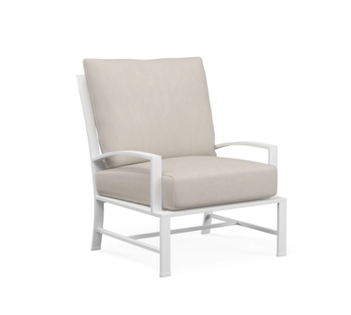 Transitional Cushioned Club Chair