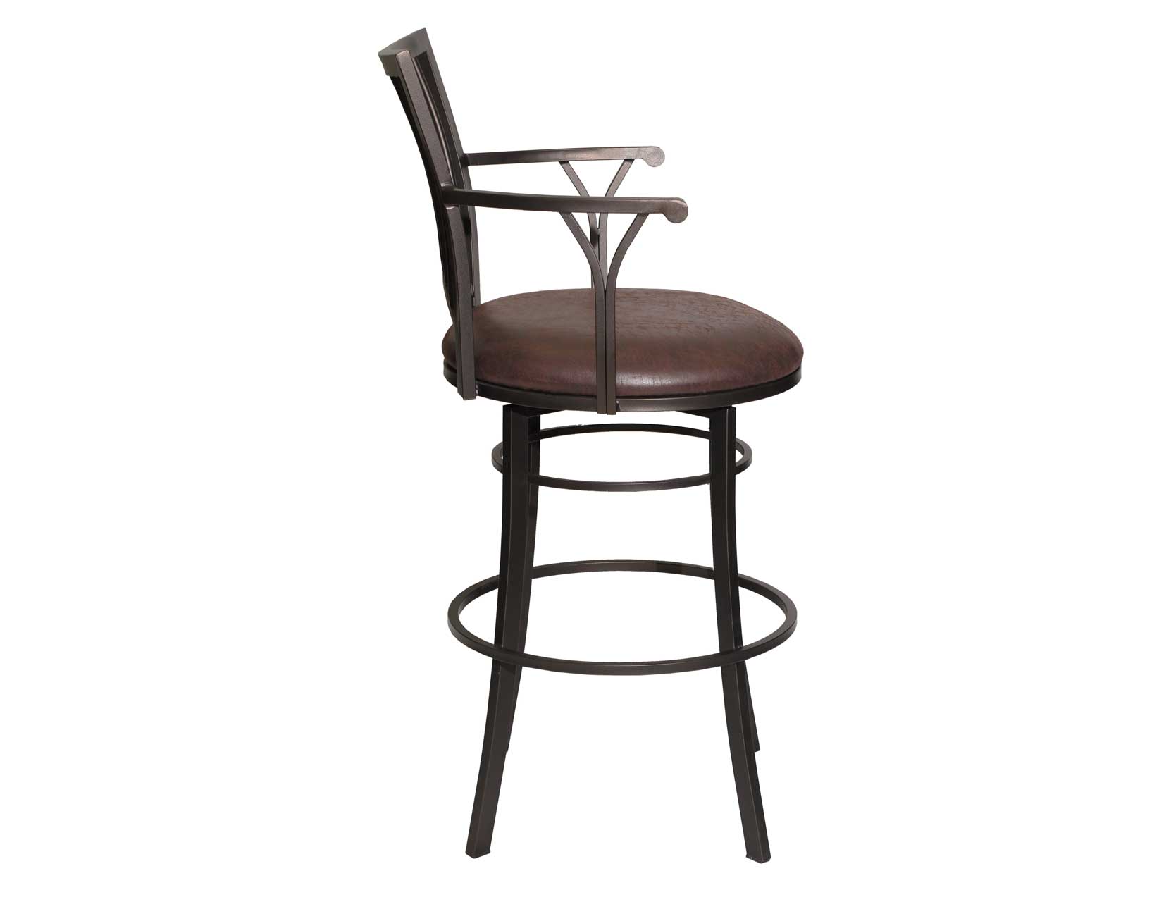 Steve Silver Bayview BAY600BS Transitional Swivel Bar Stool Z