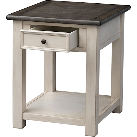 St. Claire One Drawer End Table