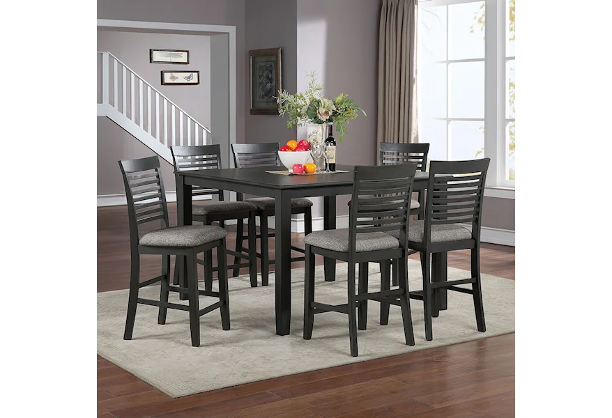 Amalia Counter Height Dining Table by Furniture of America at Dream Home Interiors