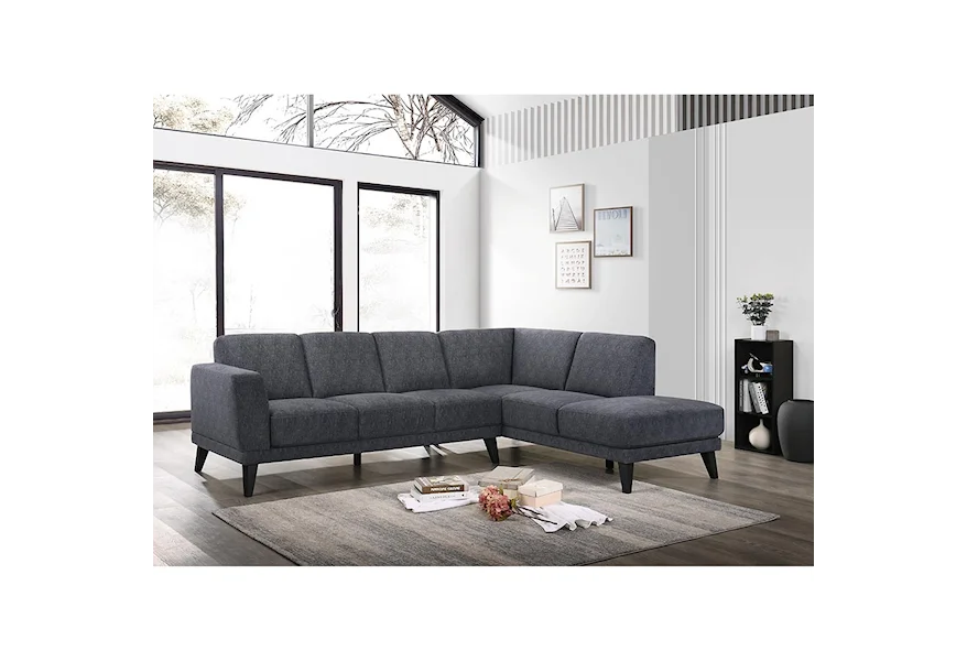 Altamura 5-Seat Sectional w/ RAF Chaise by New Classic at A1 Furniture & Mattress