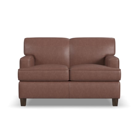 Leather Loveseat