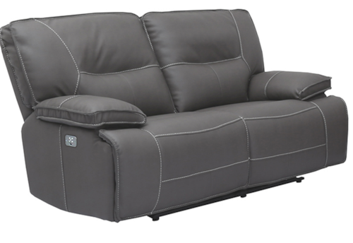 Power Dual Reclining Loveseat with Power Headrests and USB Ports