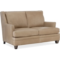 Transitional Stationary Loveseat