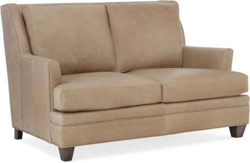 Transitional Stationary Loveseat