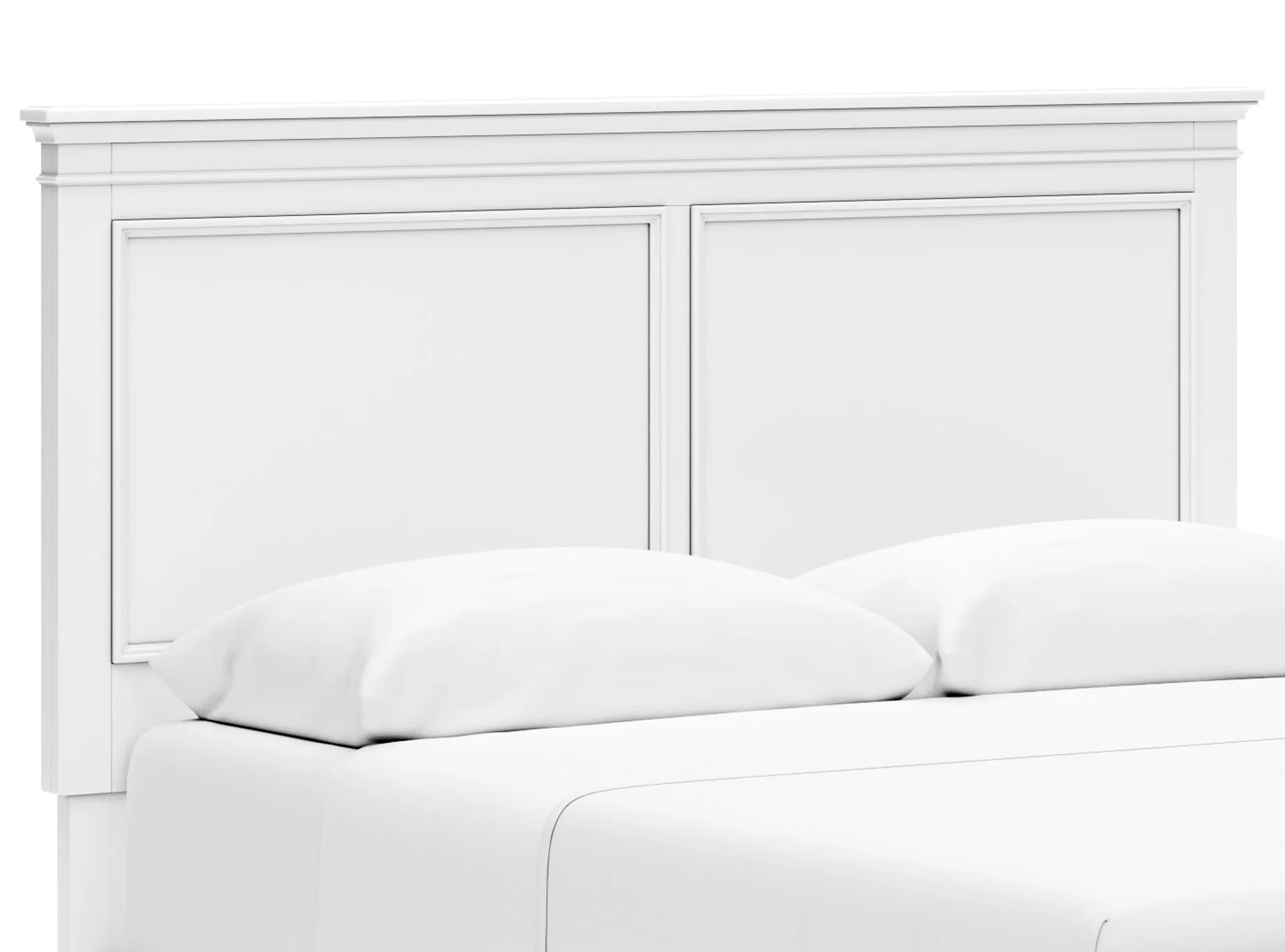 Signature Design by Ashley Fortman B68057 Queen Panel Headboard