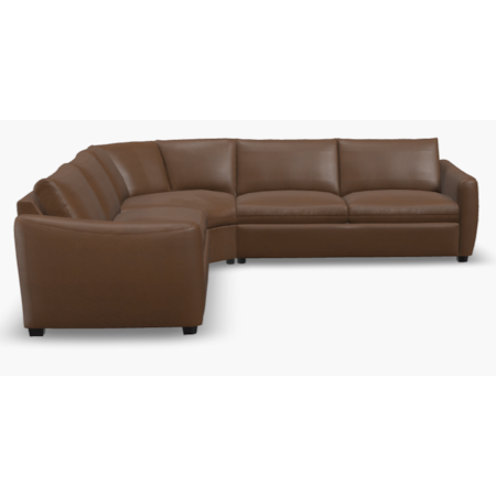 Charli 4-Seat Corner Curve Sectional