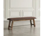 Jofran Cannon Valley Bench with Upholstered Seat