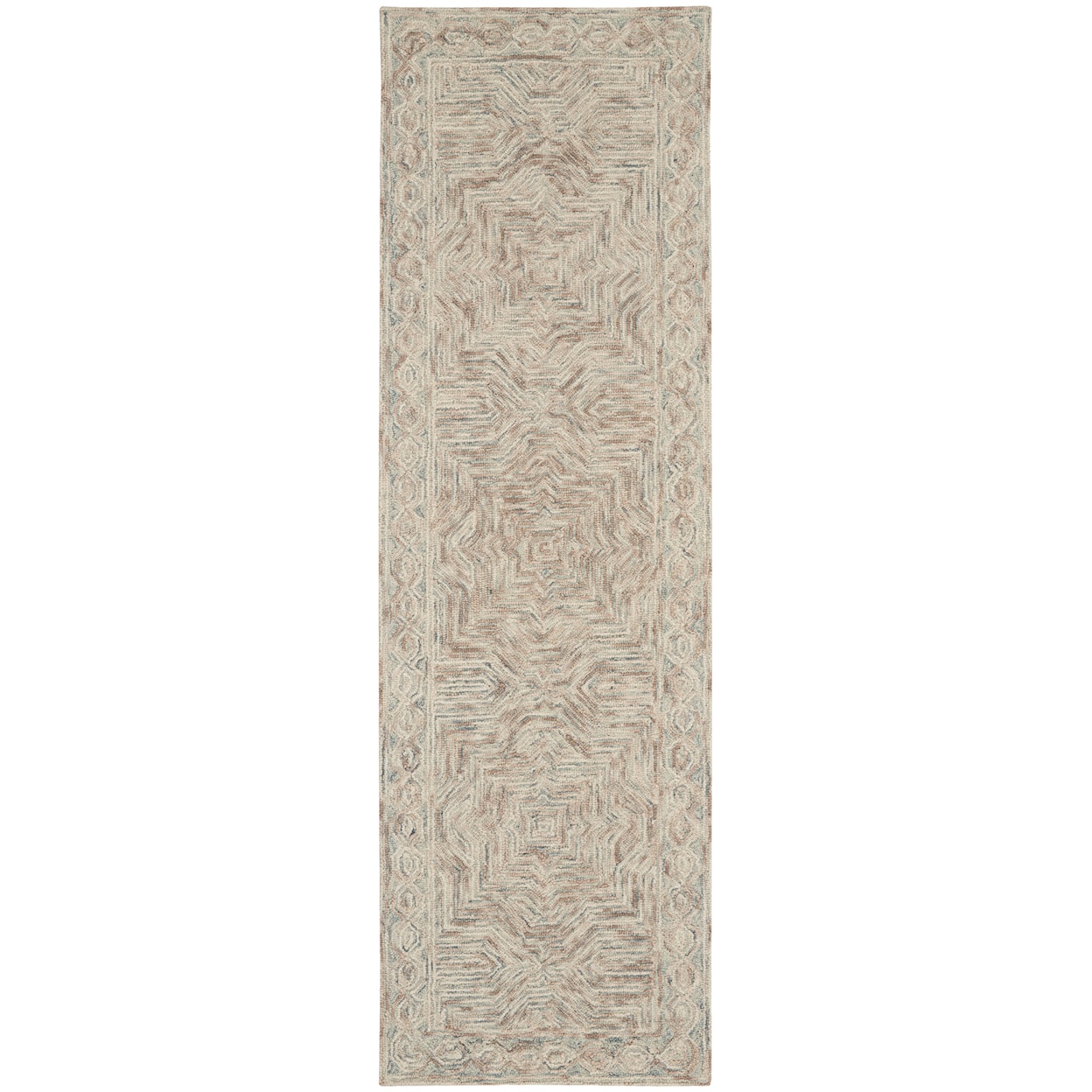 Nourison Interlock 2'3" x 7'6"  Rug