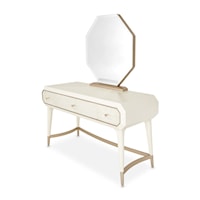 2-Piece Transitional Vanity and Mirror Set
