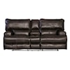 Catnapper 458 Wembley Lay Flat Reclining Console Loveseat