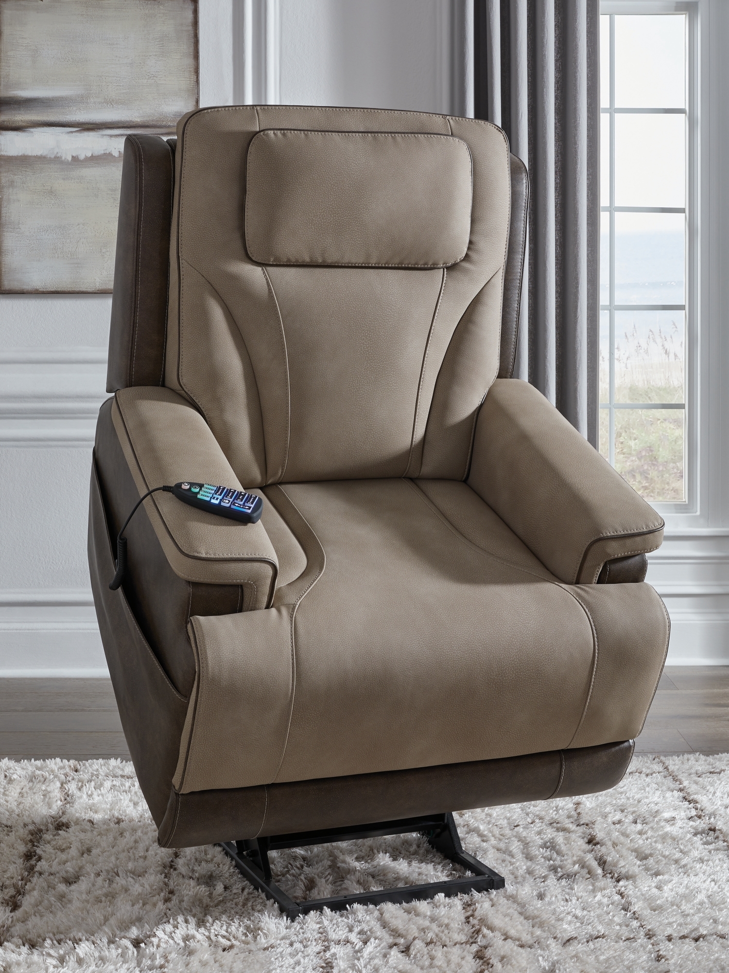 Signature Design by Ashley 4Z-Peaceful Pause Power Lift Recliner